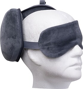 Travel set, dark grey