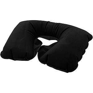 Traveler inflatable pillow, black
