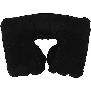 Traveler inflatable pillow, black