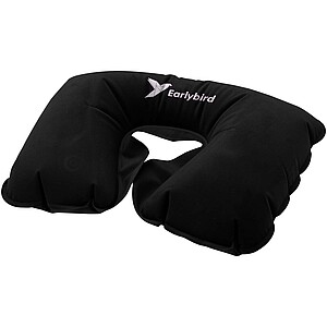 Traveler inflatable pillow, black
