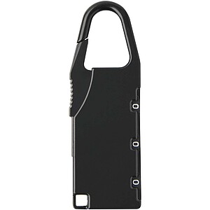 Traveler luggage lock, black