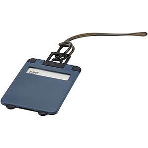 Traveler luggage tag, hale blue