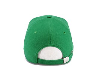 Trendy cap with sandwich visor, medium green