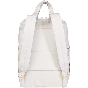 Trip 14” Aware™ recycled travel laptop backpack 9L, off white