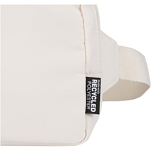 Trip Aware™ recycled travel crossbody bag 1L, off white