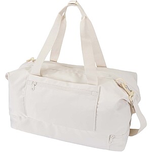 Trip Aware™ recycled travel duffel bag 42L, off white