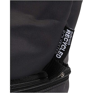 Trip Aware™ recycled travel toiletry bag 6L, solid black