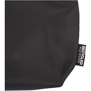 Trip Aware™ recycled travel toiletry pouch 2L, solid black