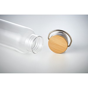 Tritan 800ml bottle bamboo top