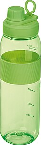 Tritan bottle with silicone grip, 750 ml, lIght green