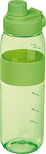 Tritan bottle with silicone grip, 750 ml, lIght green