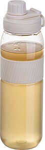 Tritan bottle with silicone grip, 750 ml, white