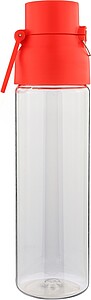 Tritan drinking bottle 750 ml Dune, red