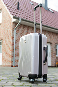 Trolley boardcase, boarding size suitable for low budget airlines,colour silver