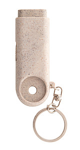 trolley coin keyring