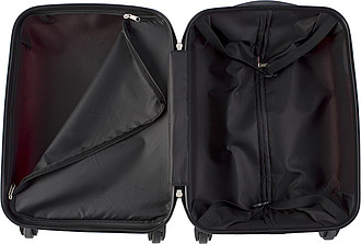 Trolley with four spinner wheels.Black