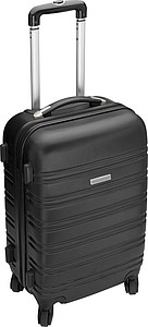 Trolley with four spinner wheels.Black