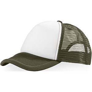 Trucker 5 panel cap, forest green