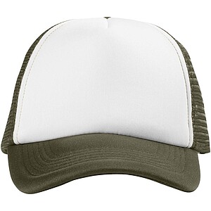Trucker 5 panel cap, forest green