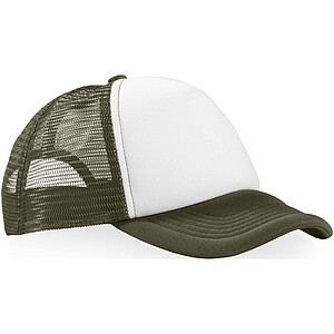 Trucker 5 panel cap, forest green