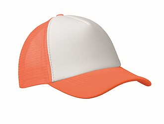 Truckers cap, neon orange