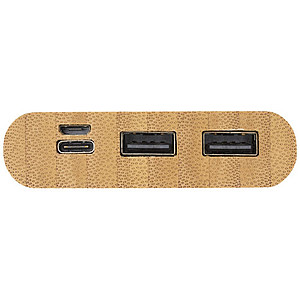 Tulda 10.000 mAh bamboo power bank
