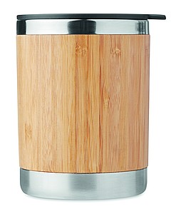 Tumbler S/S and bamboo 250ml