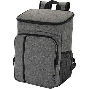 Tundra GRS recycled picnic cooler backpack with cutlery set 20L, heather grey
