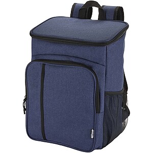 Tundra GRS recycled picnic cooler backpack with cutlery set 20L, heather navy