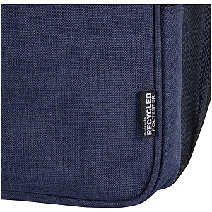 Tundra GRS recycled picnic cooler backpack with cutlery set 20L, heather navy