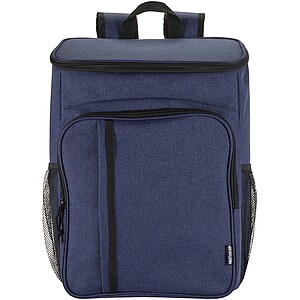 Tundra GRS recycled picnic cooler backpack with cutlery set 20L, heather navy
