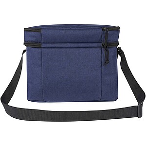 Tundra GRS RPET double compartments cooler bag 13L, heather navy