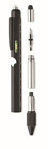 Twist action spirit level pen