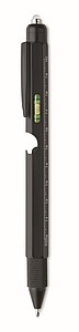 Twist action spirit level pen