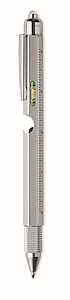 Twist action spirit level pen