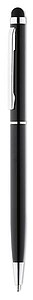Twist and touch ball pen, black