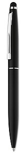 Twist type pen w stylus top, black