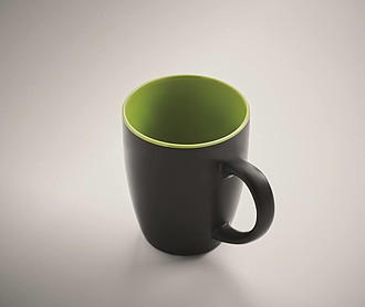 Two tone ceramic mug 290 ml