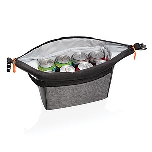 Two tone cooler bag,grey