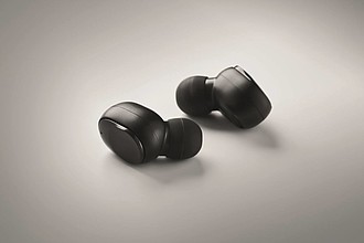 TWS earbuds with charging case