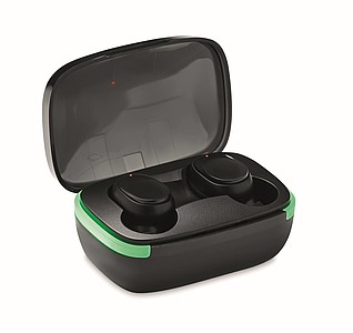 TWS earbuds with charging case