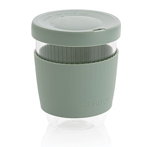 Ukiyo borosilicate glass with silicone lid and sleeve