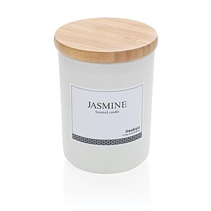 Ukiyo deluxe scented candle with bamboo lid