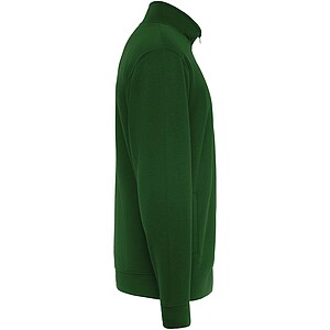Ulan unisex full zip sweatshirt, bottle green