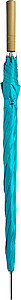 Umbrella with automatic opening.Pale blue