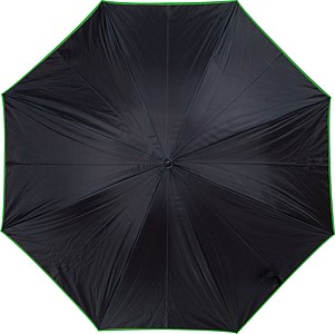 Umbrella with double nylon cover, green