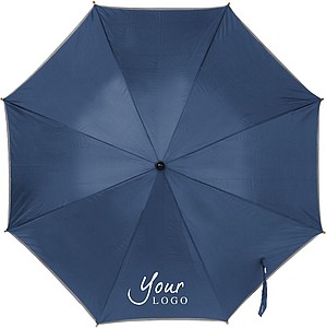 Umbrella with reflective border Blue