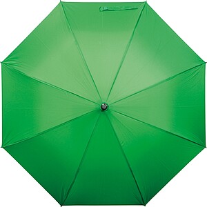 Umbrella with ring handle, green