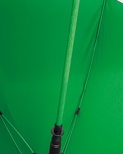 Umbrella with ring handle, green