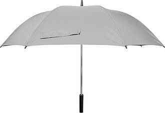Umbrella with ring handle, grey